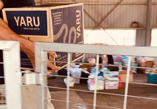 Getting Water To Flood Victims