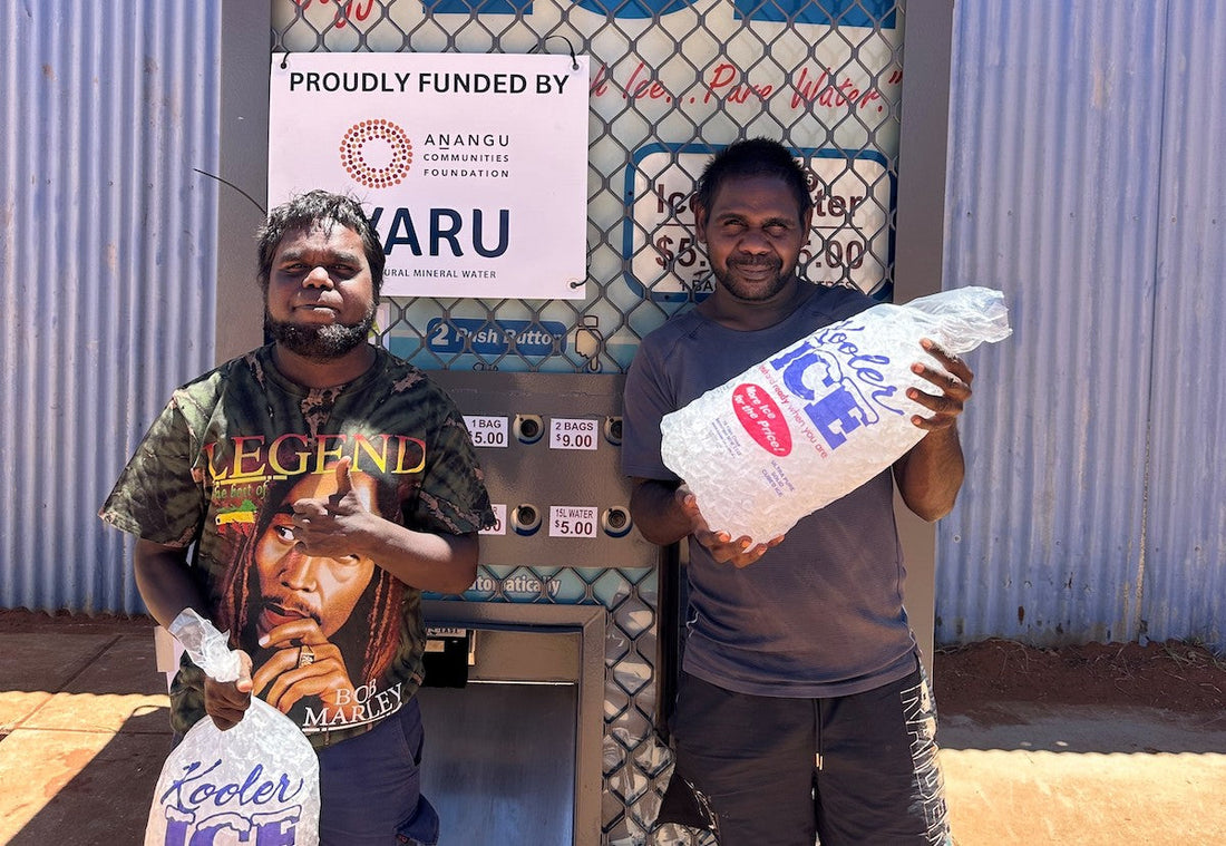 Cool Contributions – Donating an Ice Machine to Beat the Heat￼