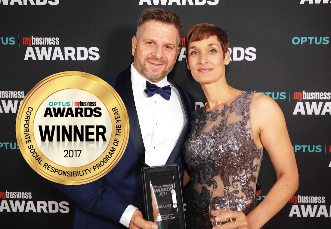 Corporate Social Responsibility Winners At The Optus Awards