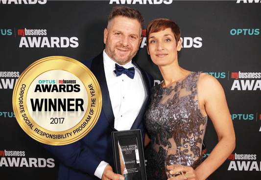 Corporate Social Responsibility Winners At The Optus Awards